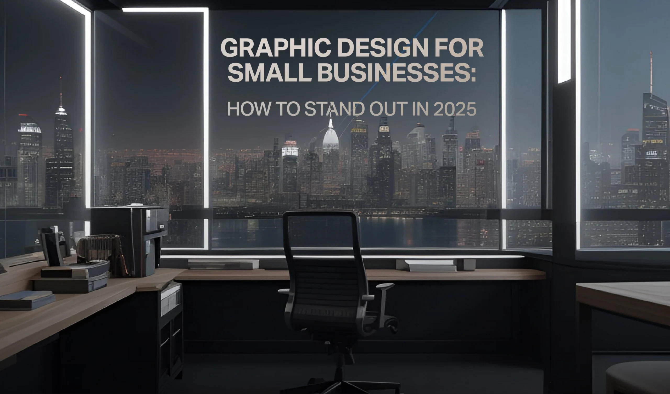 Graphic Design for Small Businesses: How to Stand Out in 2025