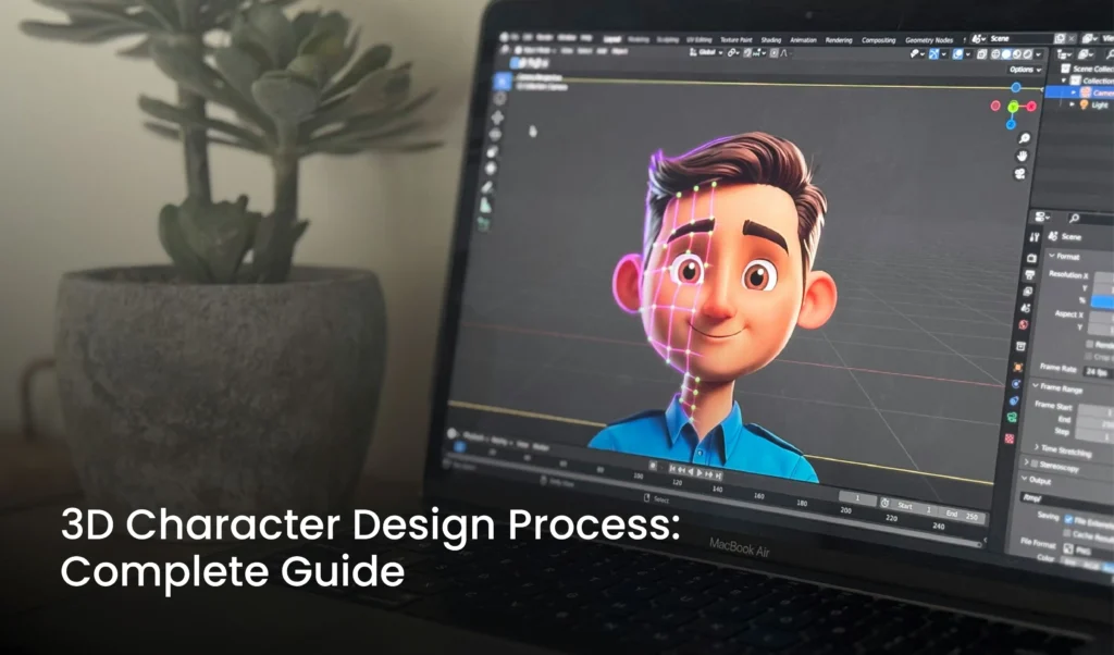 3D Character Design Process Innova Designz