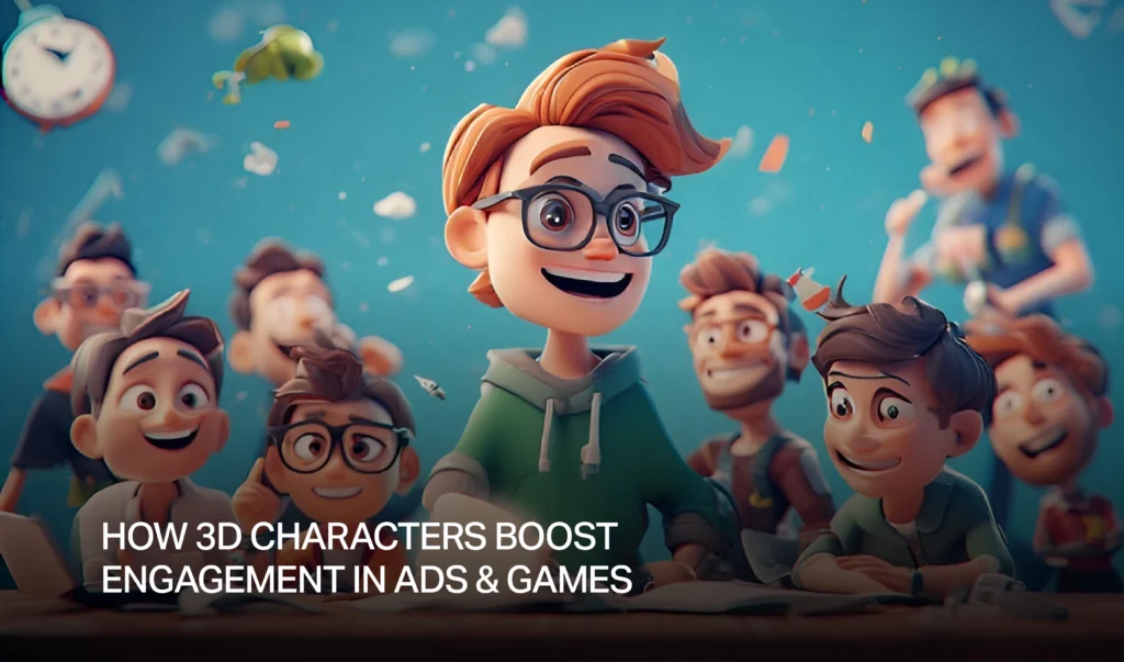 3D Characters Boost Engagement in Ads & Games