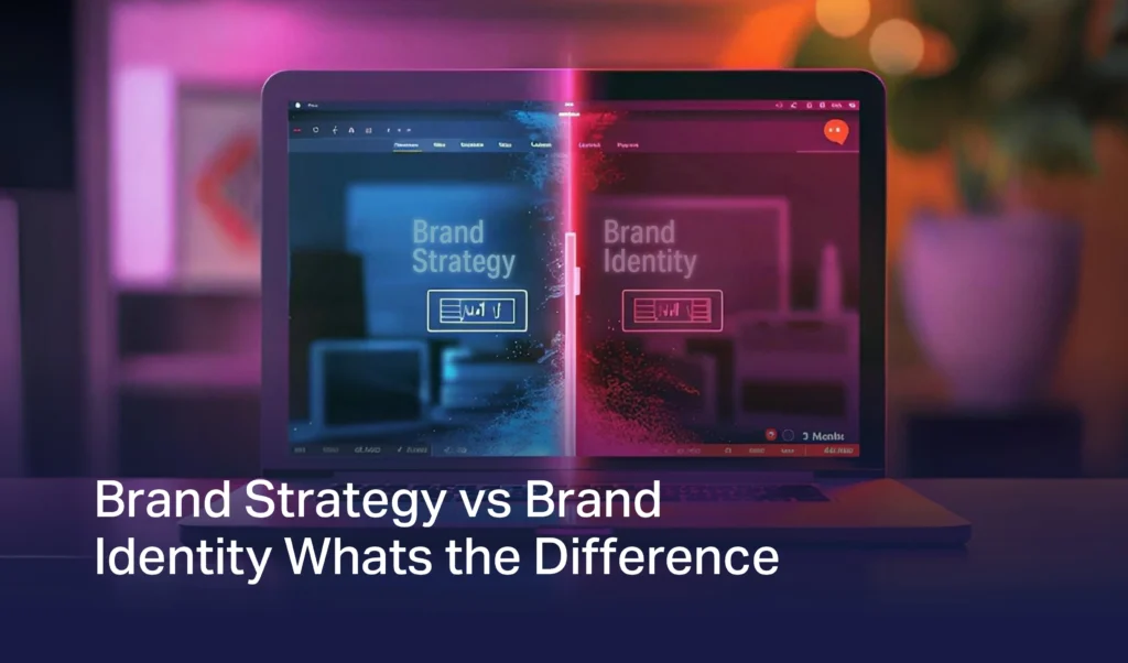 brand strategy vs brand identity