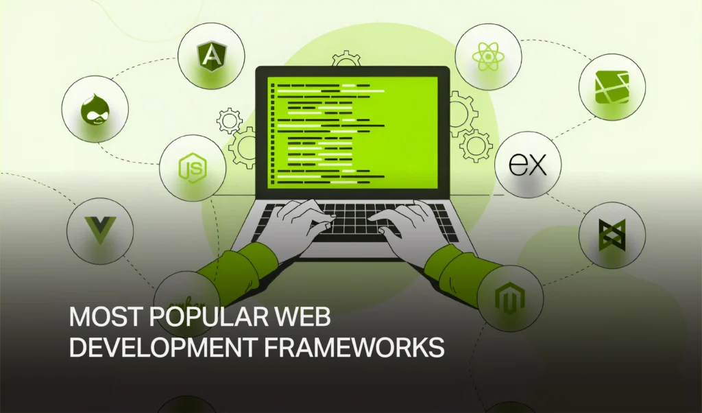 most popular web development frameworks