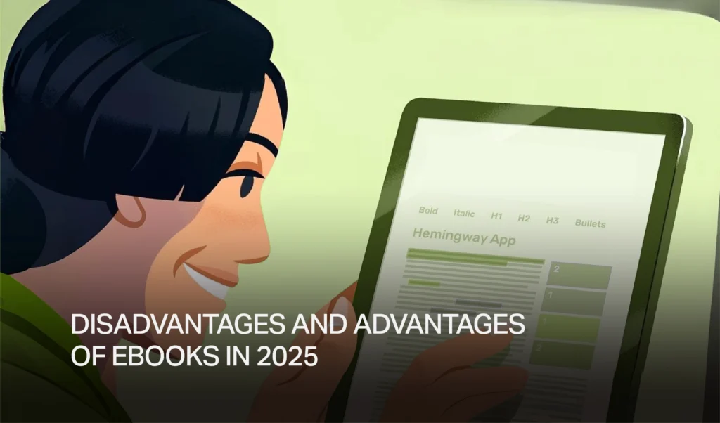 disadvantages and advantages of ebooks in 2025