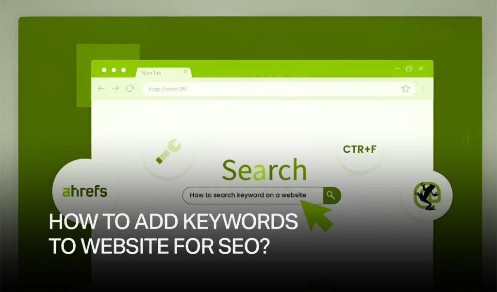 how to add keywords to a website for seo