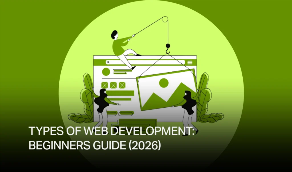 types of web development