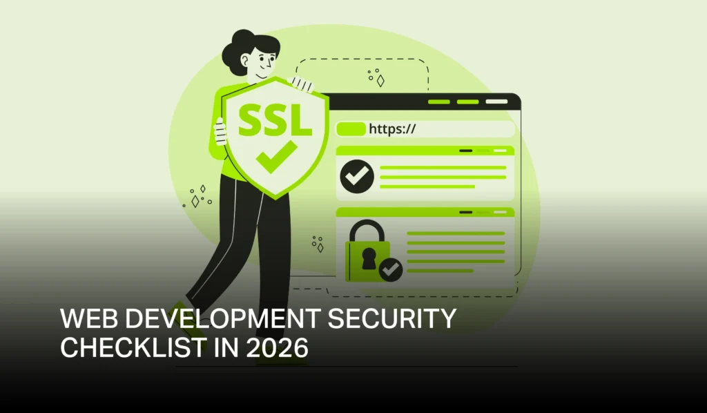web development security checklist in 2026
